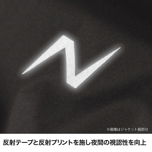 ケイワーク　ＮＥＳＴＡ　ストレッチレインスーツ　ブラック　ＬＬサイズ　ＮＥＲ－０１＿ＬＬ（ＢＫ）　１着7