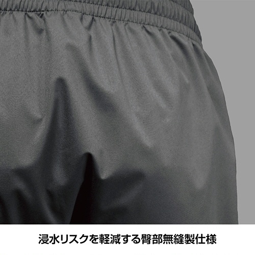 ケイワーク　ＮＥＳＴＡ　ストレッチレインスーツ　ブラック　ＬＬサイズ　ＮＥＲ－０１＿ＬＬ（ＢＫ）　１着9
