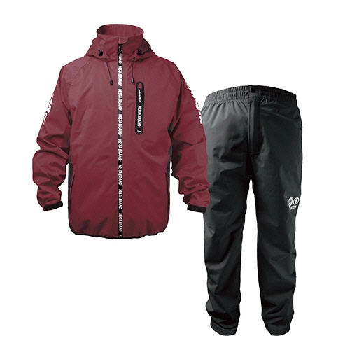 ケイワーク　ＮＥＳＴＡ　ストレッチレインスーツ　レッド　Ｍサイズ　ＮＥＲ－０１＿Ｍ（ＲＤ）　１着1