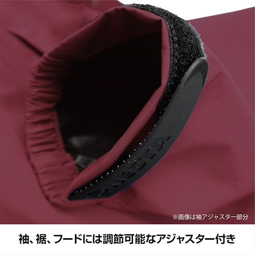 ケイワーク　ＮＥＳＴＡ　ストレッチレインスーツ　レッド　Ｍサイズ　ＮＥＲ－０１＿Ｍ（ＲＤ）　１着6