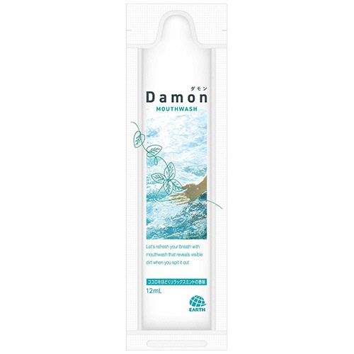 アース製薬　洗口液　ダモン　リラックスミント　１２ｍＬ　１パック（５本）3