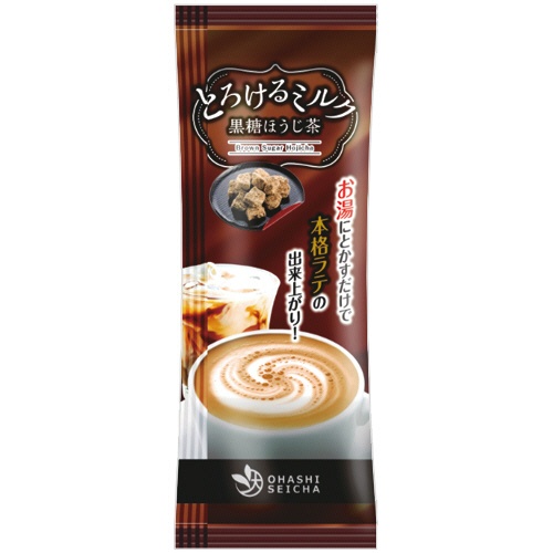 大橋製茶　とろけるミルク　黒糖ほうじ茶　Ｓｔｉｃｋ　Ｌａｔｔｅ　１箱（５本）2