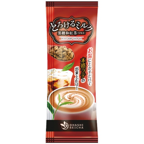 大橋製茶　とろけるミルク　黒糖和紅茶　ＳｔｉｃｋＬａｔｔｅ　１箱（５本）2