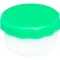 ケーエム化学　軟膏容器プラツボ５　５．５ｍｌ　緑　３３０１３　１パック（１００個）