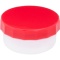 ケーエム化学　軟膏容器プラツボ１０　１１ｍｌ　赤　３３０２２　１パック（１００個）