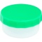 ケーエム化学　軟膏容器プラツボ１０　１１ｍｌ　緑　３３０２３　１パック（１００個）
