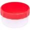 ケーエム化学　軟膏容器プラツボ２０　２２ｍｌ　赤　３３０３２　１パック（１００個）