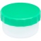 ケーエム化学　軟膏容器プラツボ２０　２２ｍｌ　緑　３３０３３　１パック（１００個）