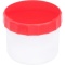 ケーエム化学　軟膏容器プラツボ３０　３３ｍｌ　赤　３３０４２　１パック（５０個）