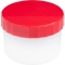 ケーエム化学　軟膏容器プラツボ１００　１１０ｍｌ　赤　３３０６２　１パック（５０個）