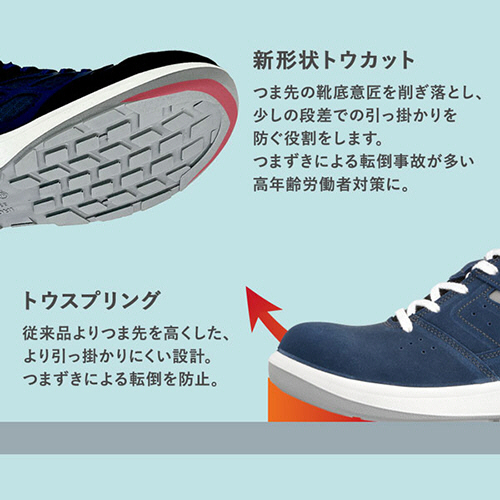 たのめーる】ミドリ安全 バンドタイプ セフティスニーカー G4595