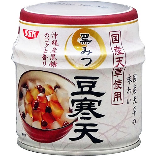 たのめーる 清水食品 Ssk 国産天草使用 黒みつ豆寒天 230g 1個の通販 たのめーる 清水食品 Ssk 国産天草使用 黒みつ豆寒天 230g 1個の通販