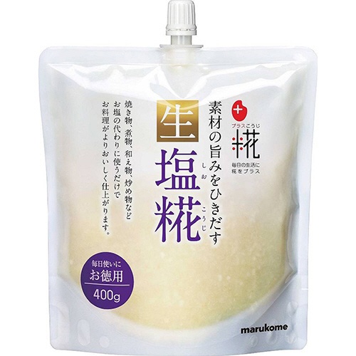 マルコメ　プラス糀　生塩糀　お徳用　４００ｇ　１パック1