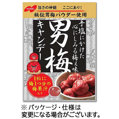 ノーベル　男梅キャンデー　８０ｇ　１袋1