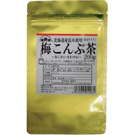 ますぶち園　北海道産昆布使用梅こんぶ茶　２００ｇ　１袋