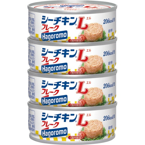 はごろもフーズ　シーチキンＬフレーク　７０ｇ　１パック（４缶）1
