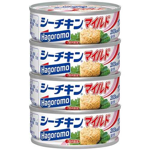 はごろもフーズ　シーチキンマイルド　７０ｇ　１パック（４缶）1