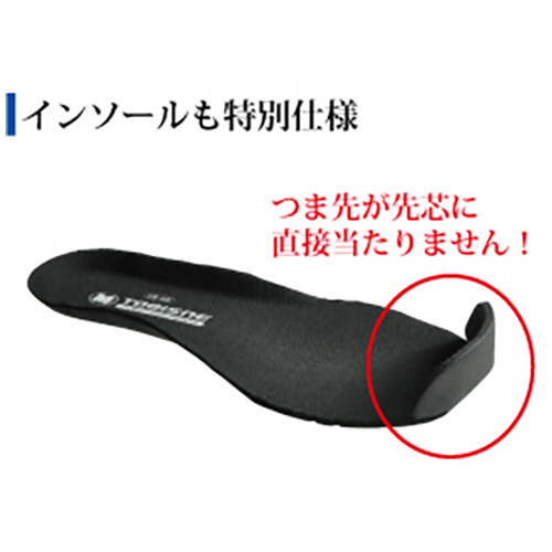 つぅたん様 たのめーる】ミドリ安全 屈曲作業向け 先芯入りスニーカー