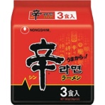 農心ジャパン　辛ラーメン　袋麺　１２０ｇ