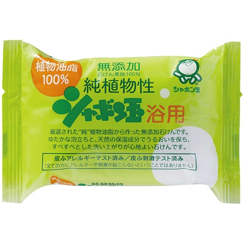 シャボン玉石けん　純植物性シャボン玉浴用　１００ｇ　１個1