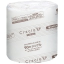 日本製紙クレシア クレシア　ＥＦトイレットロール シングル　芯あり　個包装　９０ｍ