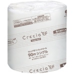 日本製紙クレシア クレシア　ＥＦトイレットロール シングル　芯あり　個包装　９０ｍ