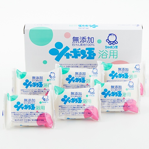 シャボン玉石けん　シャボン玉浴用　１００ｇ／個　１パック（６個）1