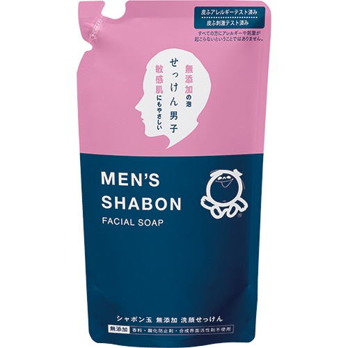 シャボン玉石けん　メンズシャボンフェイシャルソープ　詰替用　２５０ｍｌ　１個1