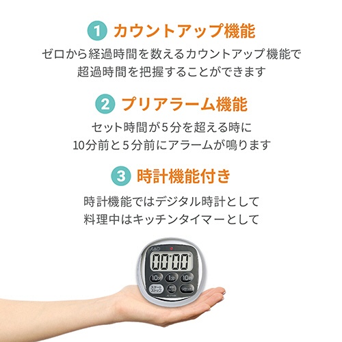 Ａ＆Ｄ　防滴タイマー　ブラック　ＡＤ５７０５ＢＫ　１個3