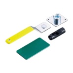 ＴＲＵＳＣＯ　プラスチック専用両面ハトメパンチセット　ハトメサイズ１０ｍｍ　ＴＨＰ－ＪＨ１０　１セット