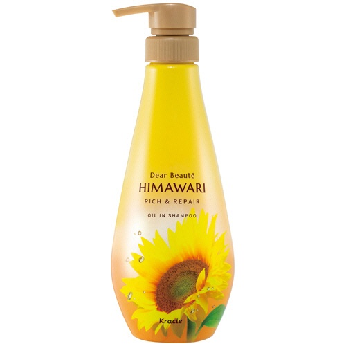 クラシエ　ディアボーテ　ヒマワリ　オイルインシャンプー　リッチ＆リペア　本体　５００ｍＬ　１本1