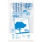 ＴＡＮＯＳＥＥ　リサイクルポリ袋（エコデザイン）　透明　９０Ｌ　１パック（３０枚）