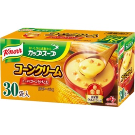 味の素　クノール　カップスープ　コーンクリーム　１８．２ｇ　１箱（３０食）