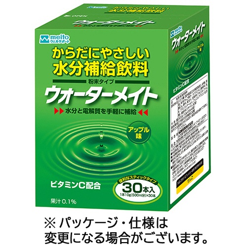 名糖　ウォーターメイト　アップル味　１０ｇ／本　１箱（３０本）1