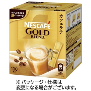 ネスレ　ネスカフェ　ゴールドブレンド　コーヒーミックス　スティック　１箱（１００本）1