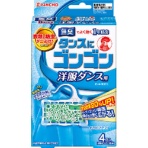 大日本除蟲菊　ＫＩＮＣＨＯ　タンスにゴンゴン　衣類の防虫剤　（１年防虫・防カビ・ダニよけ）　無臭