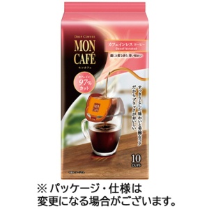 片岡物産　モンカフェ　ドリップコーヒー　カフェインレスコーヒー　１パック（１０袋）1