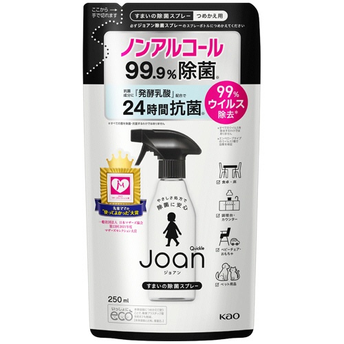 花王　クイックルＪｏａｎ　除菌スプレー　つめかえ用　２５０ｍＬ　１パック1