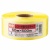 ＴＡＮＯＳＥＥ　レコード巻ＰＥ平テープ　５０ｍｍ×５００ｍ　黄　１巻