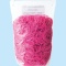 ＴＡＮＯＳＥＥ　カラー輪ゴム　＃１６　内径３８ｍｍ　５００ｇ　ピンク　スライダーチャック　１袋