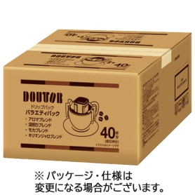 ドトールコーヒー　ドリップパック　香り楽しむバラエティパック　７ｇ　１箱（４０袋）