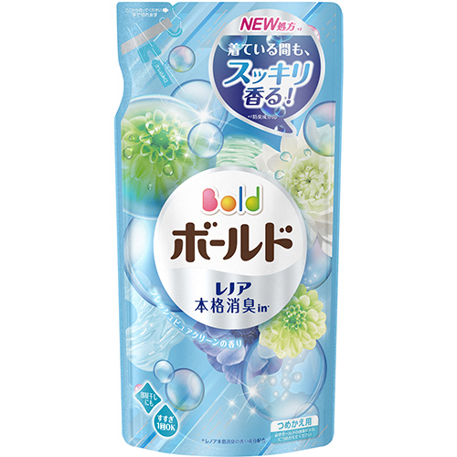 【クリックで詳細表示】P＆G ボールド ジェル フレッシュピュアクリーンの香り 詰替用 715g 1パック 298213