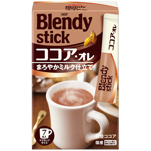 たのめーる 味の素agf ブレンディスティック ココアオレ 11g 1パック 7本 の通販