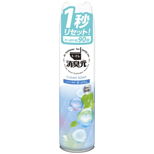 小林製薬　トイレの消臭元スプレー　せっけん　１本1