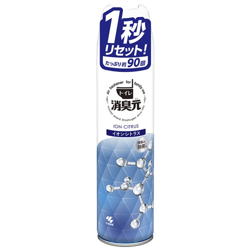 小林製薬　トイレの消臭元スプレー　イオンシトラス　１本1