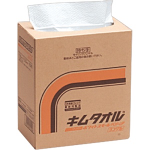 日本製紙クレシア　キムタオル　ホワイト　スモールポップアップ　シングル　６１４５０　１箱（１５０枚）1