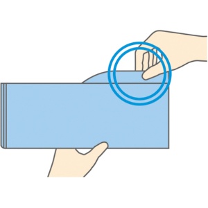 オオサキメディカル　プラスチックエプロン　袖付　ゴム袖　ふつうサイズ　１箱（１０枚）5