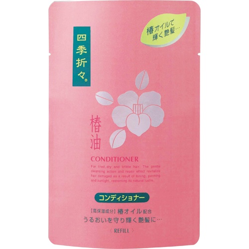 熊野油脂　四季折々　椿油コンディショナー　詰替　４５０ｍｌ　１パック1