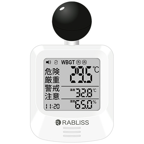 たのめーる】小林薬品 RABLISS 黒球式熱中症指数計 KO392 1台の通販