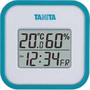 タニタ　デジタル温湿度計　ブルー　ＴＴ－５５８ＢＬ　１個1
